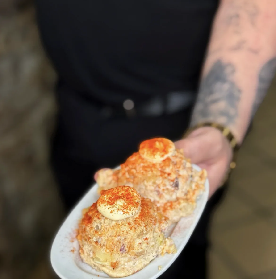 Ensaladilla de pulpo con pimentón